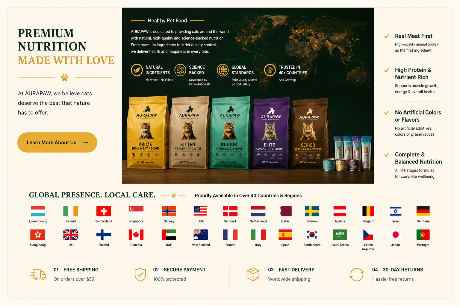 AURAPAW Premium Nutrition