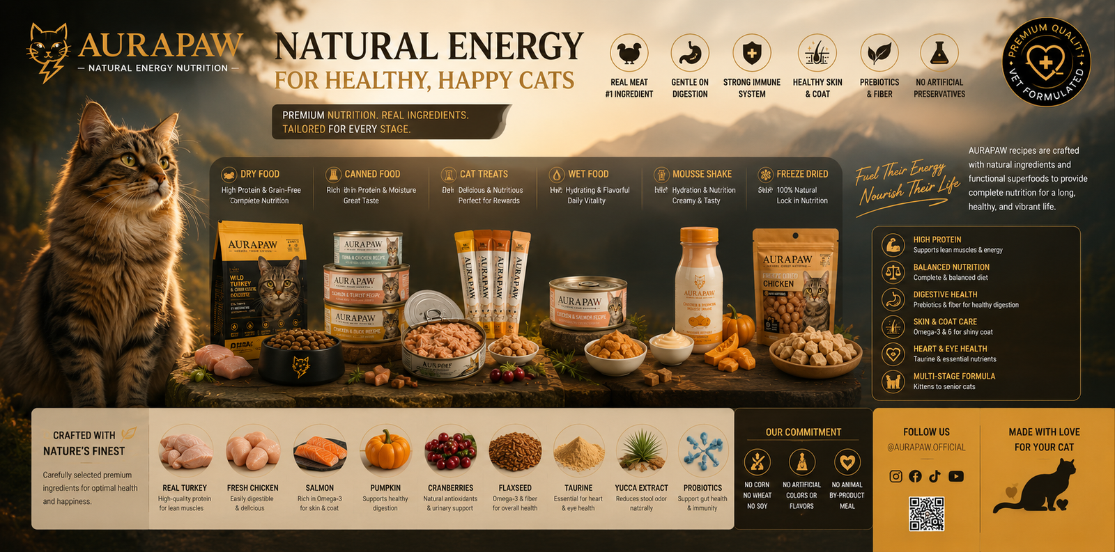 AURAPAW dogs cats and premium pet food