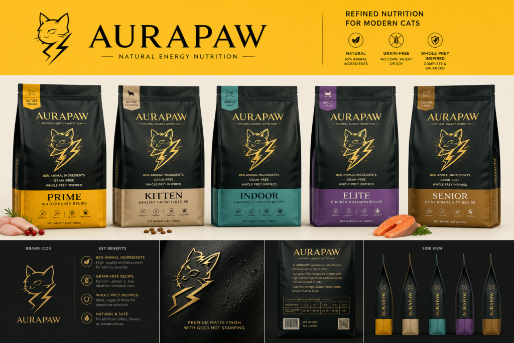 AURAPAW Highest Protein, Wild Atlantic
